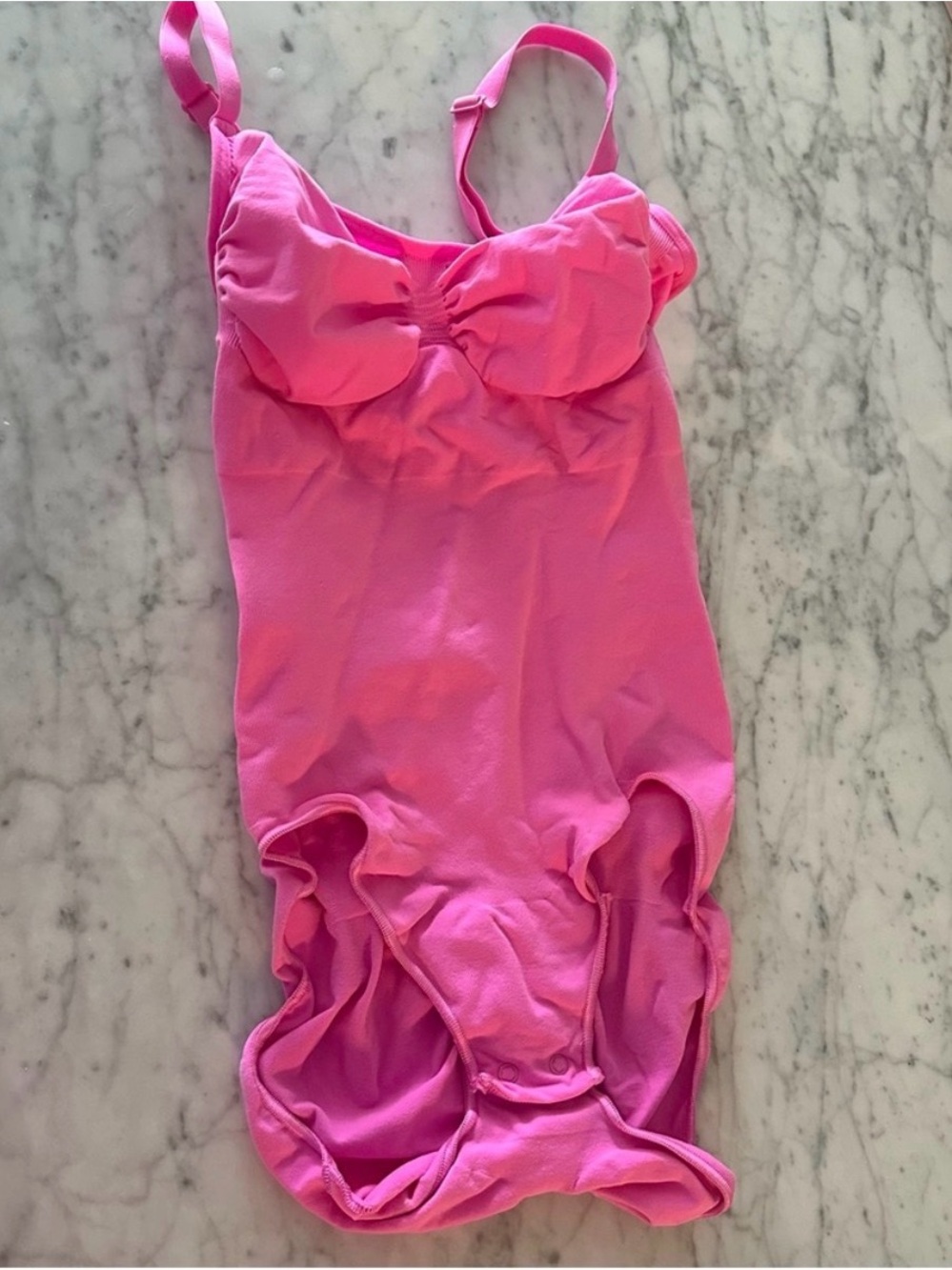 Skims Seamless Sculpt Bodysuit Hot Pink